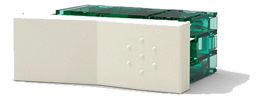 [9500] Interruptor 1 Punto Siglo XXII Blanco Cambre