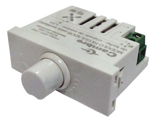 [6937] Dimmer para Ventilador Siglo XXII Blanco Cambre
