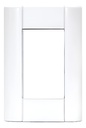 Tapas Verona para Bastidor 5x10 cm  Blanco Jeluz