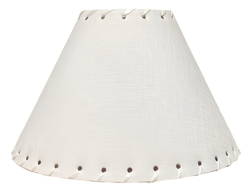 [PCC-025BLA] Pantalla Tela Plástica 25mmØ Cónica Blanco